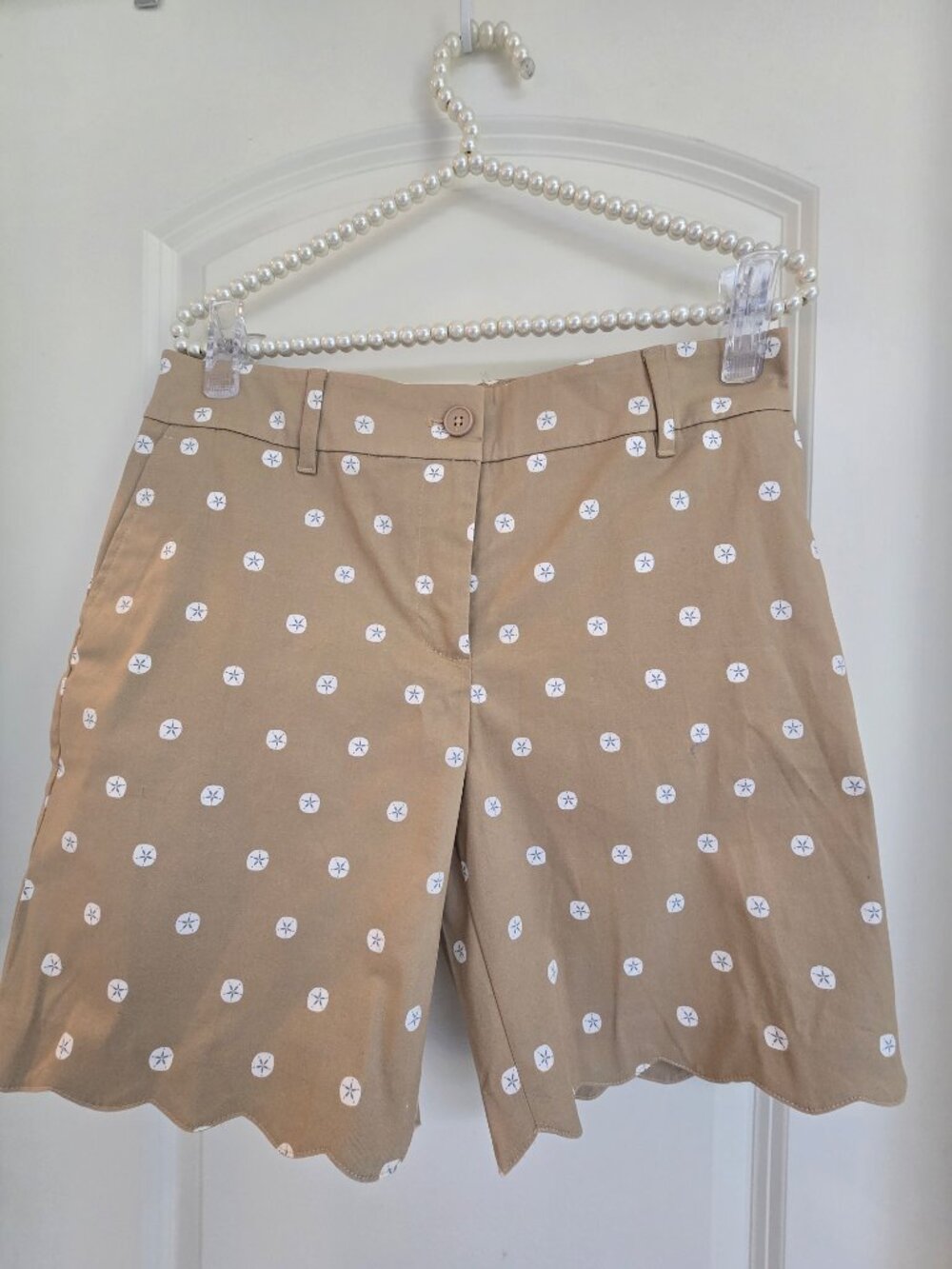 Talbots New without Tags Size 6 Sand Dollar Tan 7.5" inseam Shorts